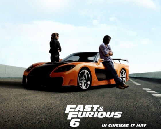 Fast & Furious 6 movie poster